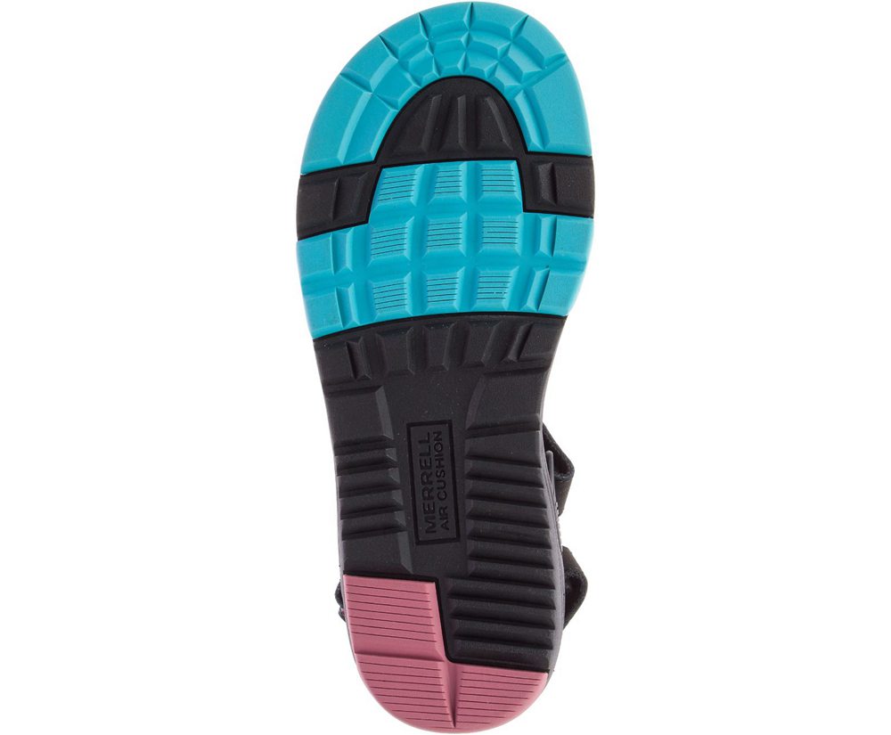 Sandały Merrell Męskie Czarne - Belize Convertible - 246791-XYQ